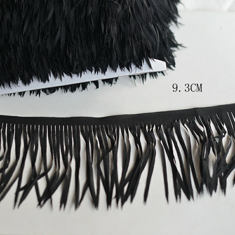 9.5cm Wide Chiffon Fringe, DIY Sewing Fringe, pink