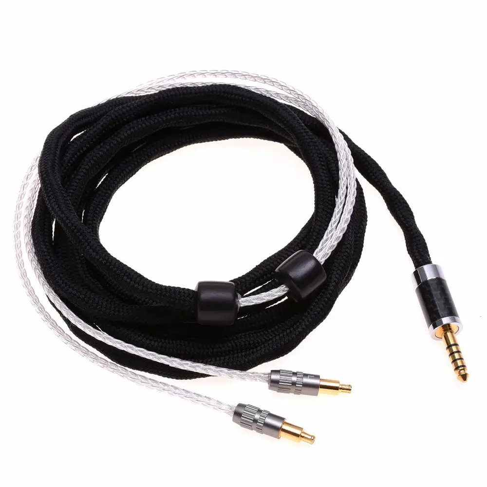 16 Cores 5N Silver Plated Headphone Upgrade Cable A2DC For Audio-Technica ATH-MSR7b ATH-SR9 ATH-ESW990H ATH-ES770H ATH-ADX5000