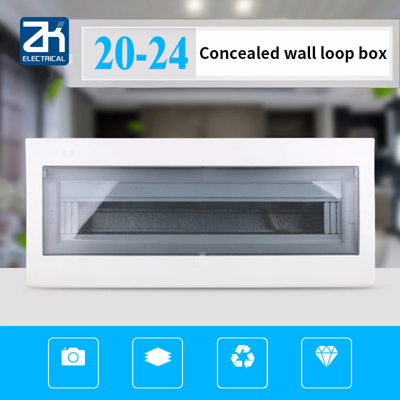 

Distribution Dark Box Pz30 20-24 Loop Box Strong Electric Home Decoration Iron Base Plastic Noodles Strong Electric Air Open Box
