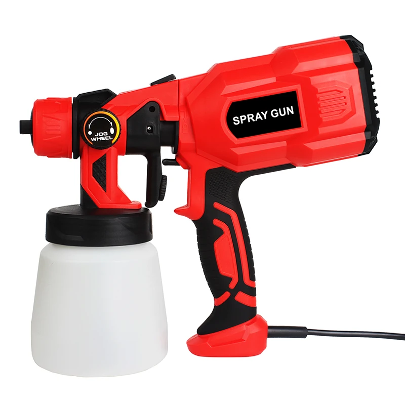 VALIANTOIN Spray Gun, 220V High Power Home Electric Paint Sprayer, 3 Nozzle Easy Spraying and Clean Perfect for Beginner