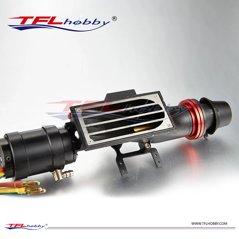 High performance jet thruster for RC boat