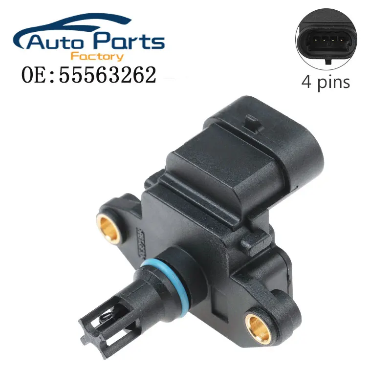 

New MAP Pressure sensor For SAAB VAUXHALL 9-3 Cabriolet 9-5 Estate 2.3 81-09 55563262 9197948 55560162