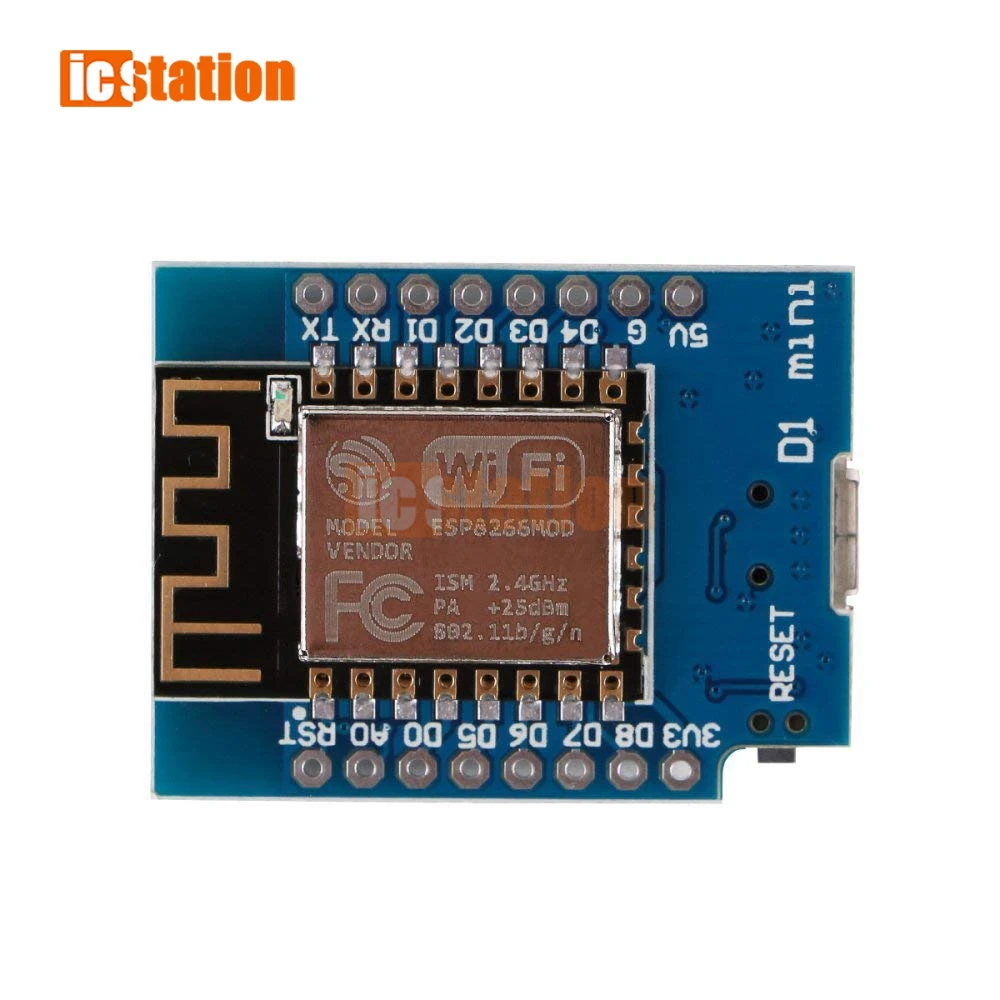 ใหม่ ESP-12 D1 Mini NodeMcu อินเทอร์เน็ต Lua WIFI ของคณะกรรมการพัฒนาการจาก ESP8266 4M แฟลชสำหรับ WEMOS