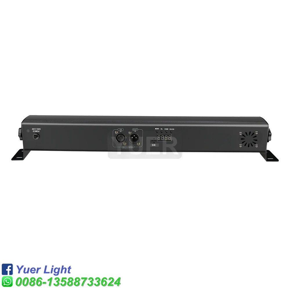 DMX512 12X3W дискотека, УФ фиолетовые черные огни, диджейская лампа, светодиодная лампа для вечерние ринки, свадьбы, мероприятия, Освещение сцены с голосовым управлением