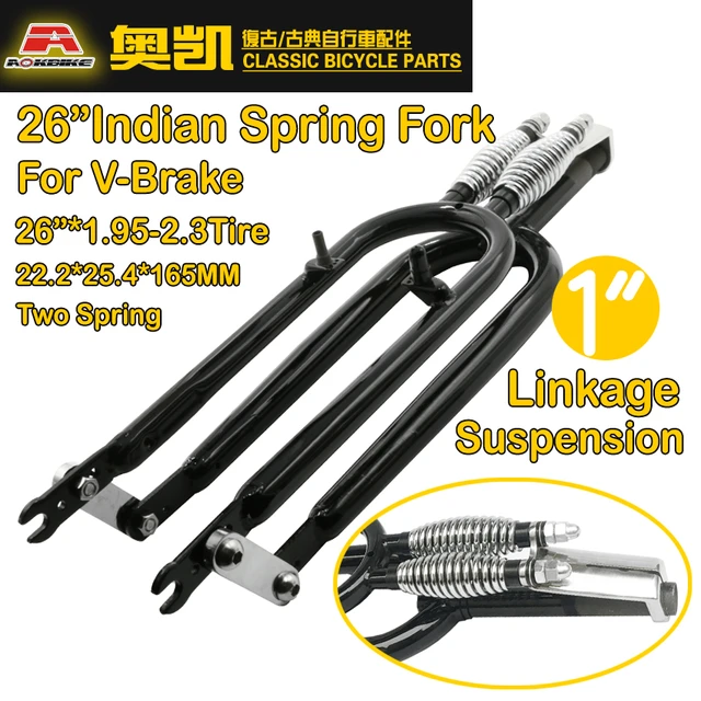 26 inch springer fashion fork