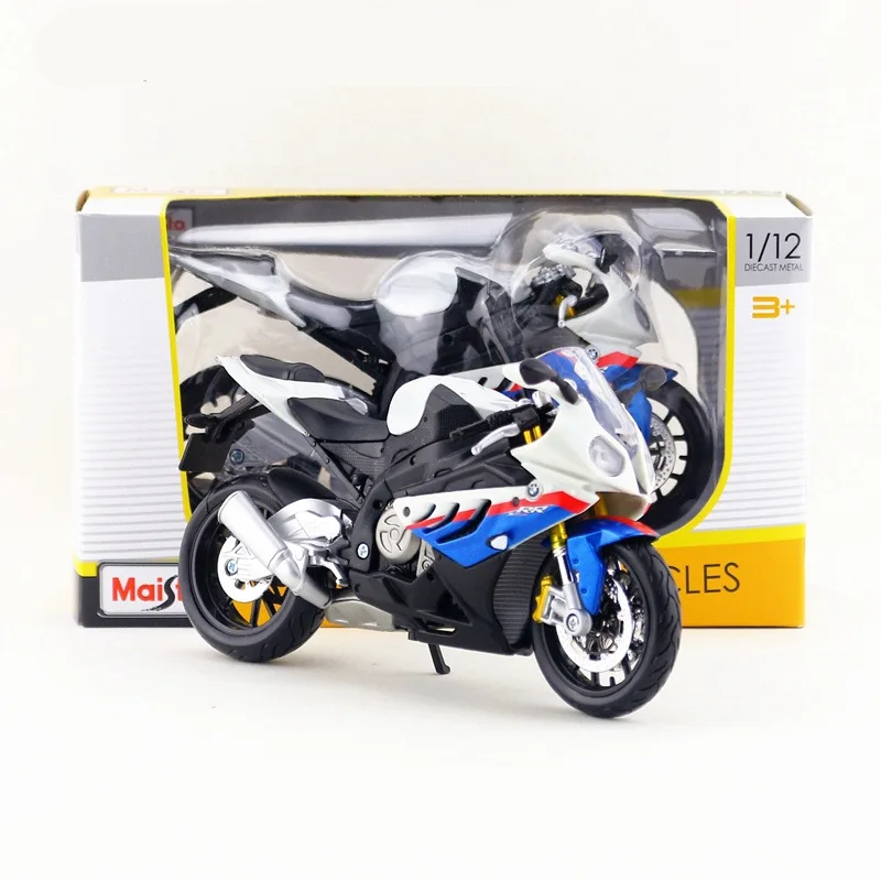 1:12 exquisite alloy 1000 RR motorcycle model,high-quality motorcycle collectible toys,decoration gifts,free shipping