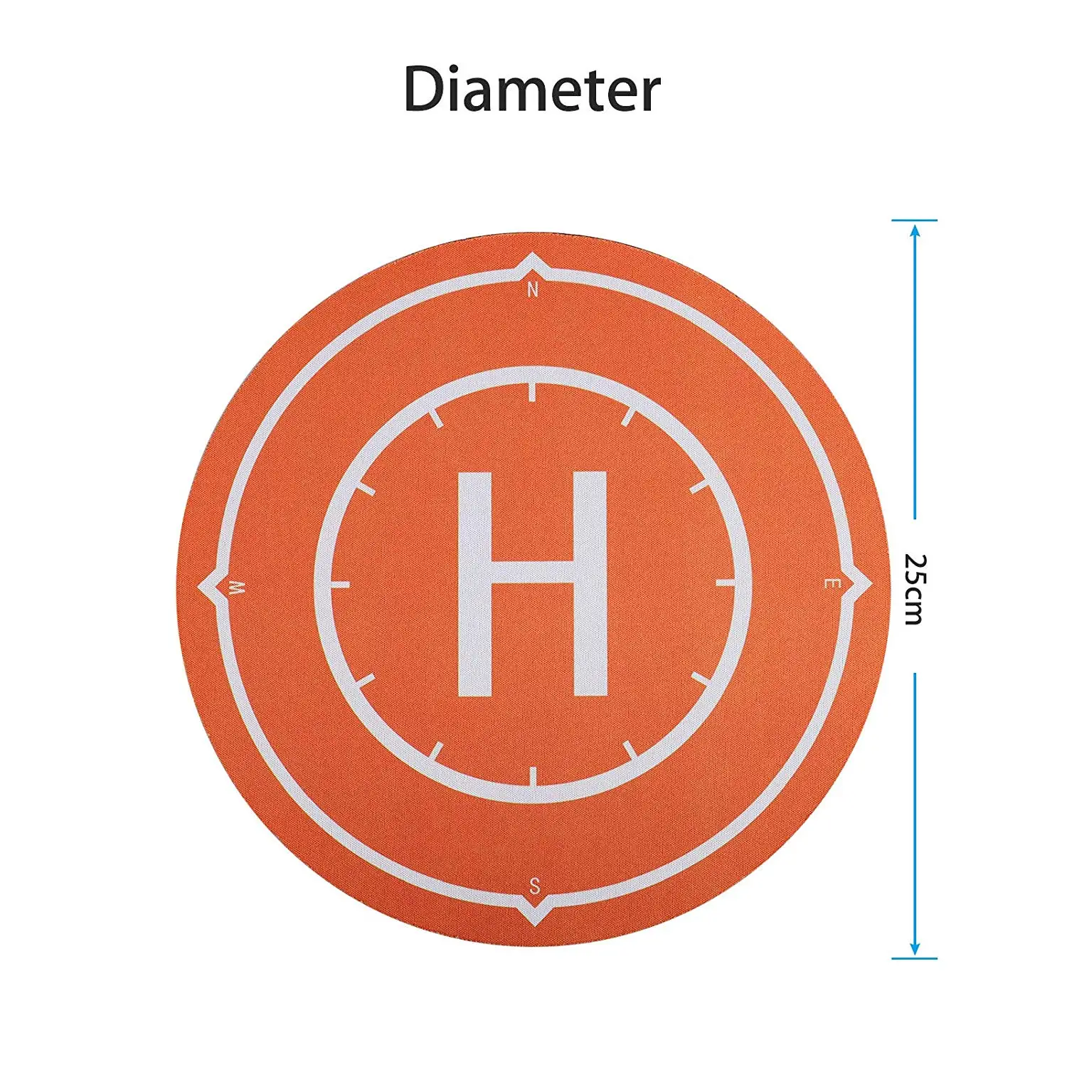 25cm Landing Pad Parking Apron Mini 2 Portable Foldable Waterproof for DJI Mavic Mini 1 2/Mavic Pro/Platinum/ Air/Spark 4K Drone