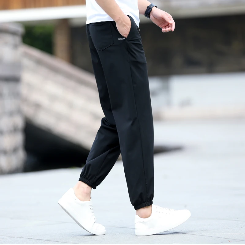 Men's High Stretch Sport Pants, Quick Dry, Breathable, Thin, Outdoor, Hiking, Climbing, Summer
