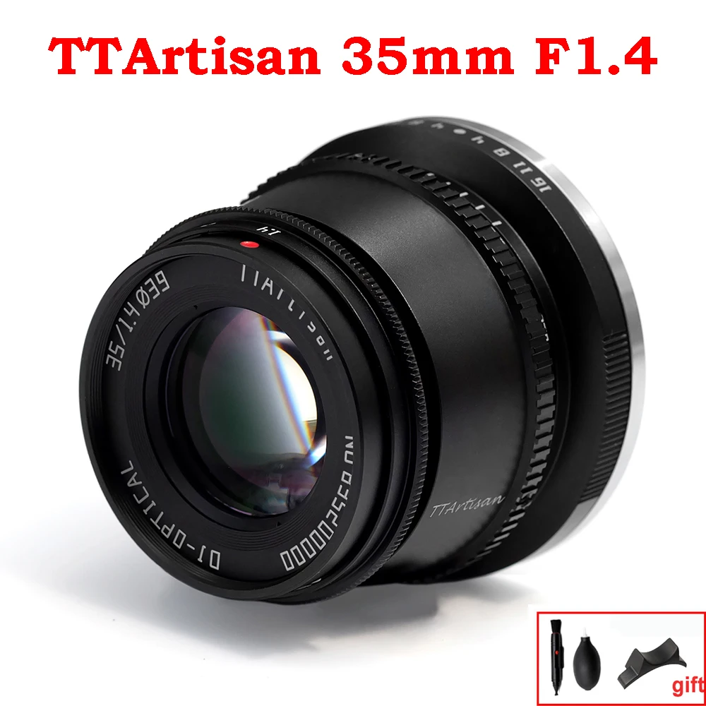 

TTArtisan 35mm F1.4 for Leica L Mount APS-C Manual Focus Cameras Lens for Leica TL2 T TL CL SIGMA FP Mount Camera