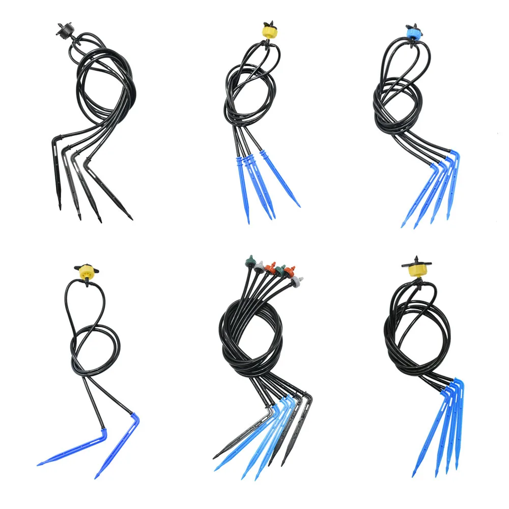 Arrow Dropper System For Bonsai Distribution Assembly & 1/2/4 Drip Arrow 2/4/8L/H Drop Irrigation Emitter Irrigation