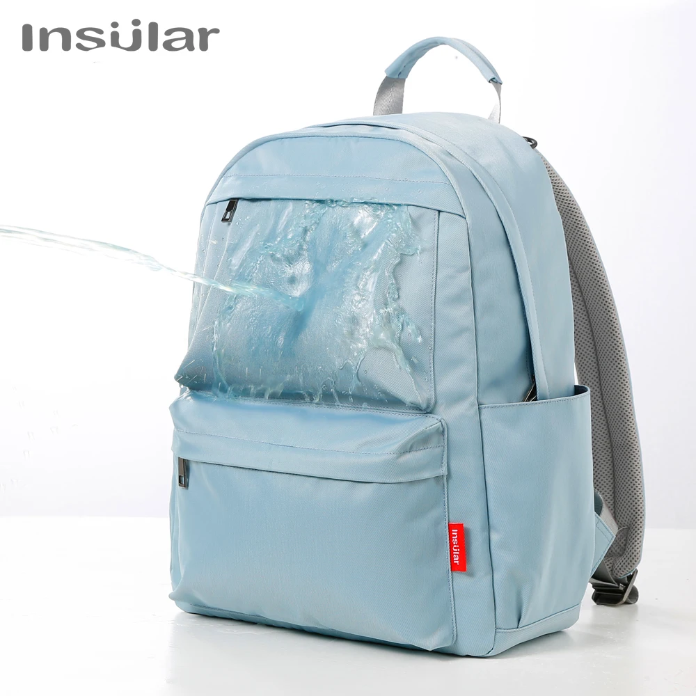 Insular Diaper Bag Mummy Bag Shoulders Multi-functional Going Out Large Capacity Bag Portable Mothers and Babies New Fashion