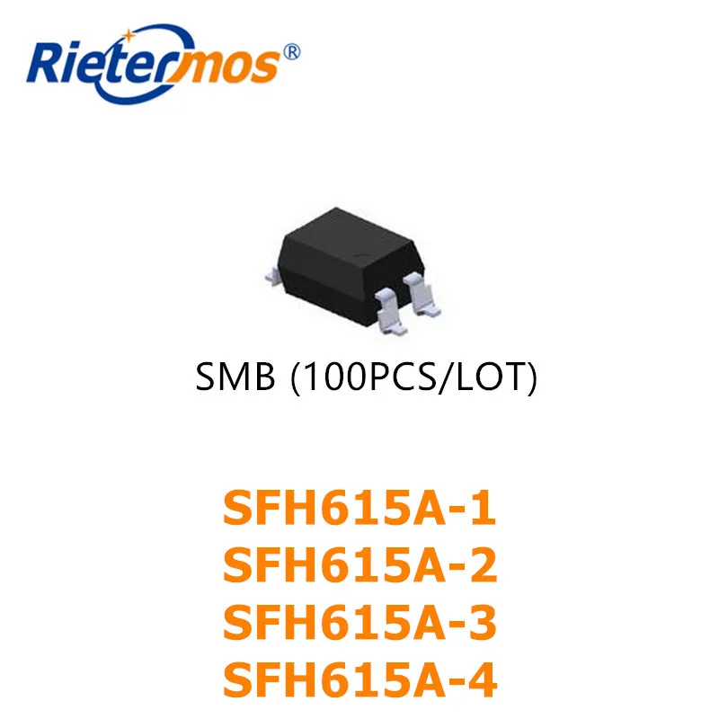 SMD4 SFH615A 100 SFH615A-1 SFH615A-2 SFH615A-3 SOP4 SFH615A-4 pièces