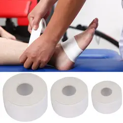 1 Roll Sport Tape Athletic Sport Training Finger Wrist Knee Cotton Joints Support Tape Knee Brace Support Compression Knee Pad