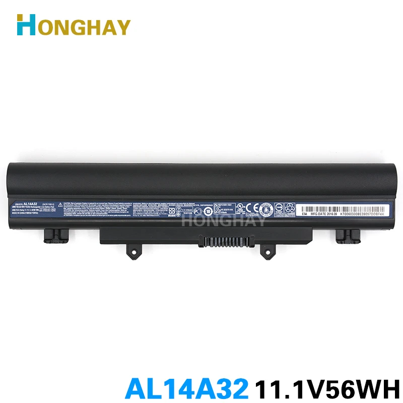 

Honghay AL14A32 Laptop Battery for Acer Aspire E14 E15 E5-421 E5-572G E5-471G E5-571 E5-572 E5-471 E5-521 E5-531 E5-551 V3-472