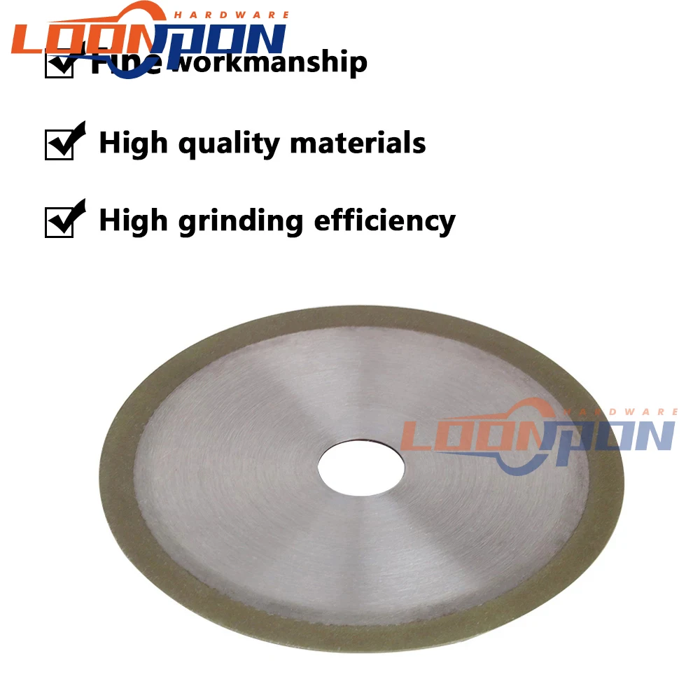 100/125mm Diamond Grinding Wheel Grinding Wheel Cutting Machine is Used for Cemented Carbide Processing and Grinding 150#