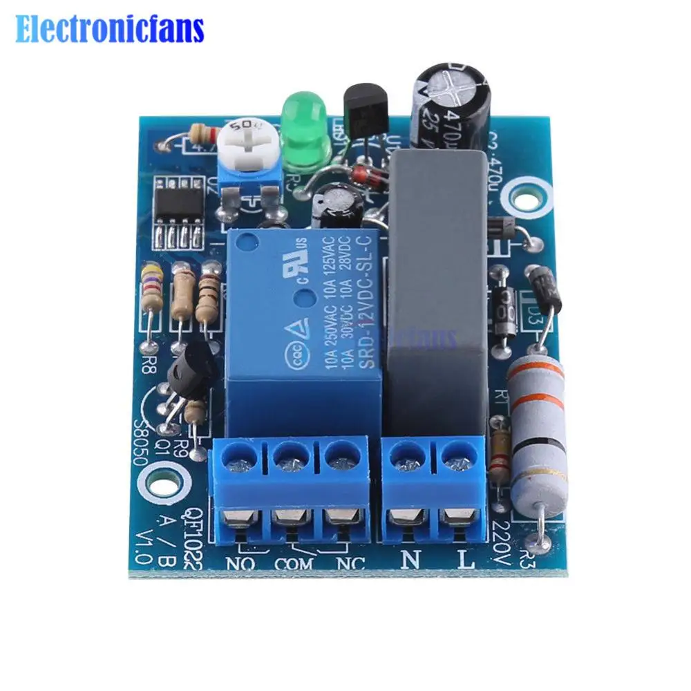 AC 220V Timer Relay Delay Switch Module Input/Output Delay Off Switch Adjustable 0-10Sec 10Min 10Hr 100Min Timing Turn Off Board