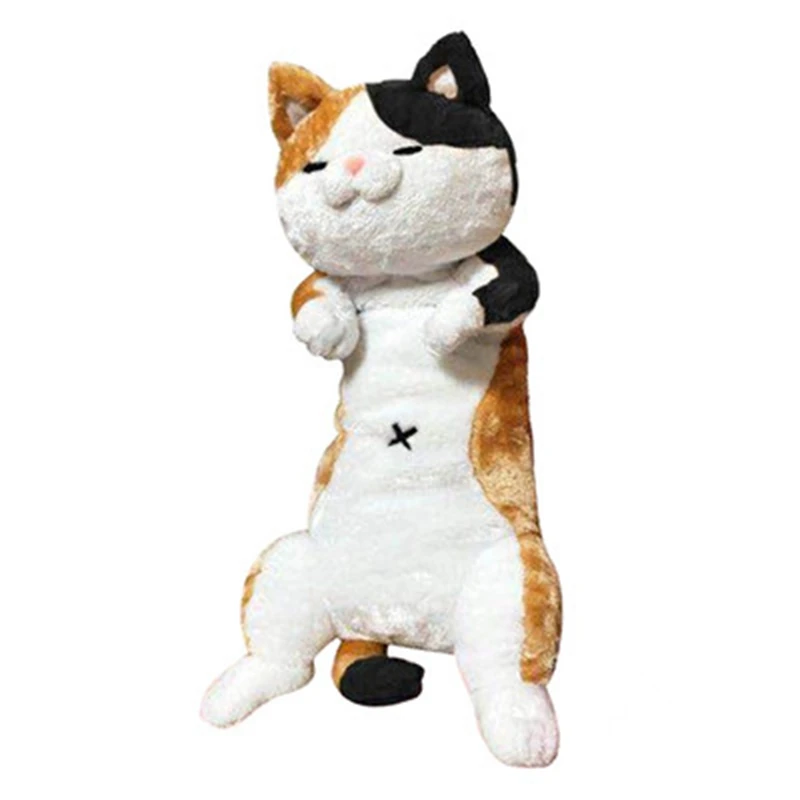 

new cartoon cat doll lovely soft kitten plush toy sleeping pilow decoration for girl chilren birthday gift 33inch 85cm DY50840