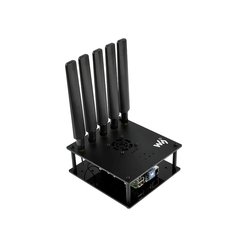 SIM8200EA-M2 5G HAT,With Antennas,5G/4G/3G Support Raspberry expansion board, Multi Mode Multi Band,Applicable For China, Europe