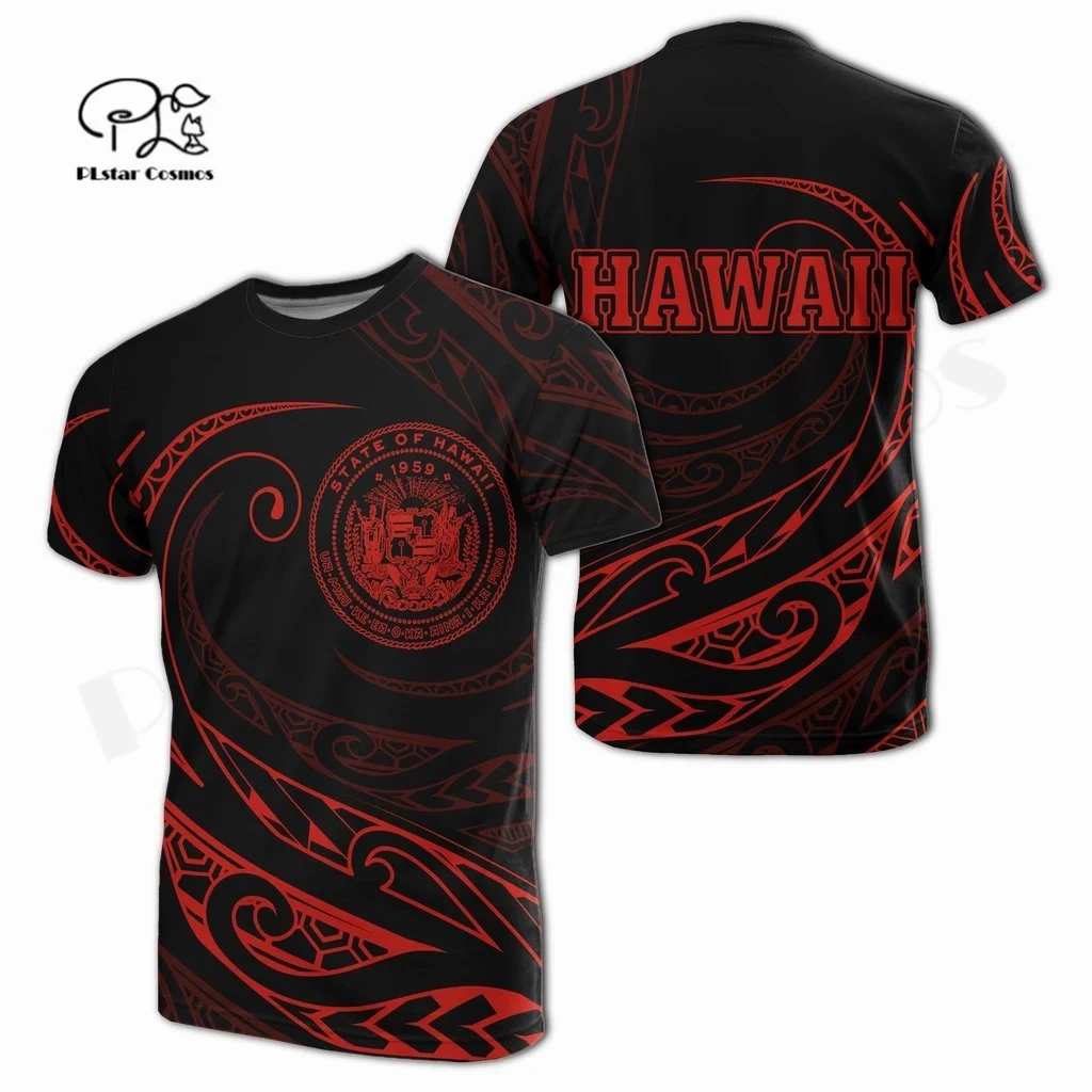 

PLstar Cosmos Newest Women/Men 3DPrint Tattoo Hawaii Tribe Turtle Unique Art T-shirt Casual Funny Streetwear Summer Short Tops 3