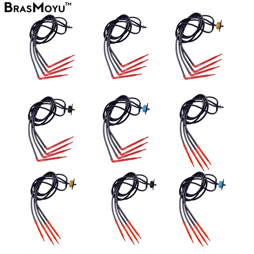 Набор для микрокапельного полива с 4 выходами, 1 комплект