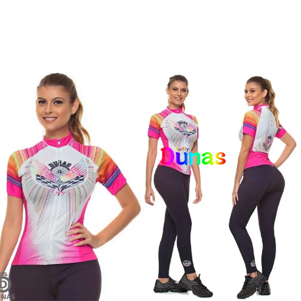 

Dunas Female Cycling Overall Promotion Free Shipping Brazil Cycling Long Jumpsuit Bodysuit Professional Sportswear Maillot Ropa