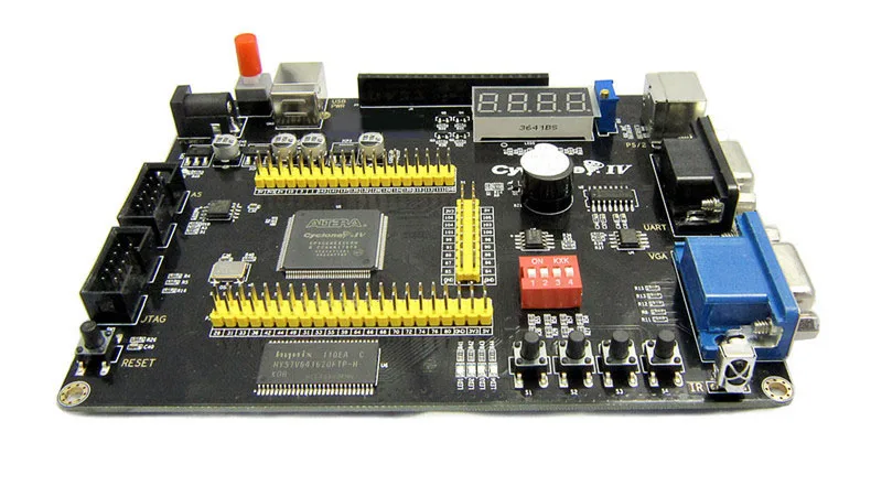 Altera FPGA Papan Pengembangan Siklon IV EP4CE6 EP4CE10 Kartu PCB NIOSII Papan Sirkuit Terpadu