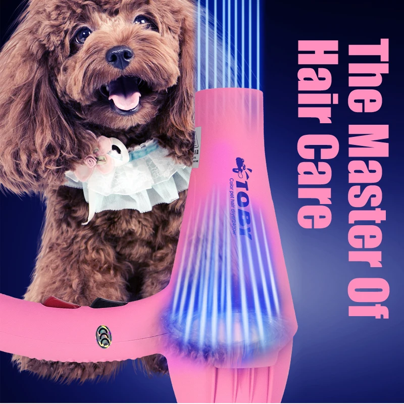 Pet Dog Hair Dryer 2200W Professional  Anion Pet Variable Speed Dryers Noise Reduction Processing Pet Product