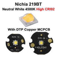Nichia 219BT Neutral White 4500K High CRI92 3535 LED Emitter with KDLITKER DTP Copper MCPCB (1 PC)