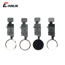 Universal Home Button For iPhone 7 8 Plus SE 2020 2022 No Touch ID Fingerprint Menu Keypad Return Button Flex Cable Repair Parts