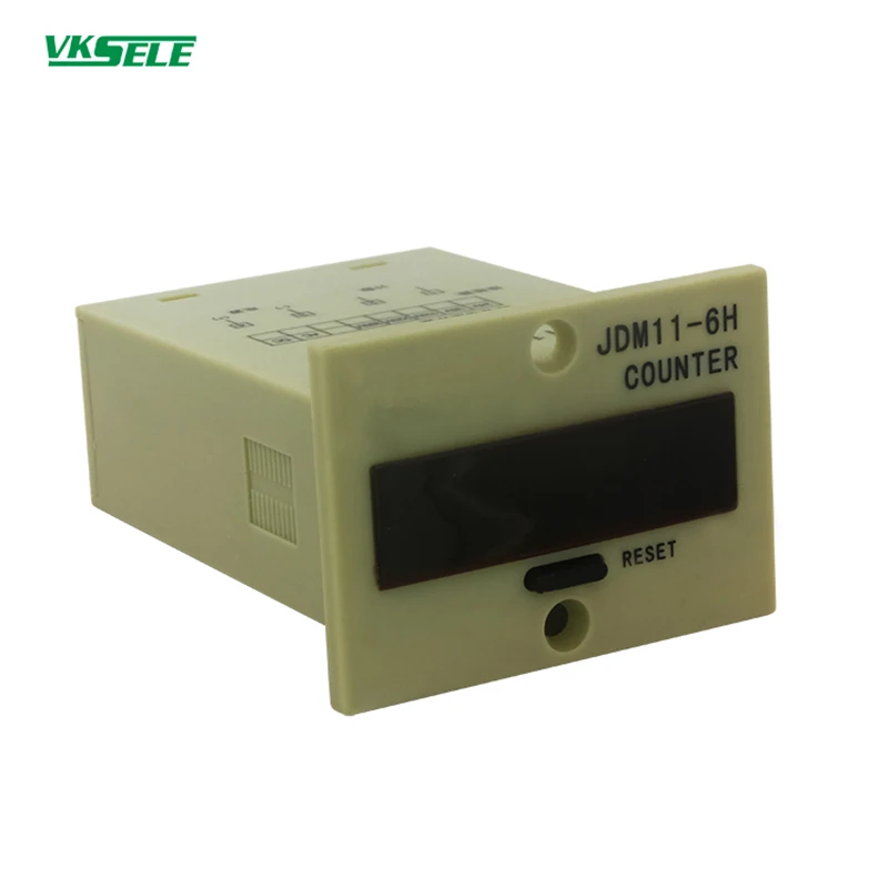 Yueqing factory JDM11-6H 4 pin 6 Digital electronic Counter