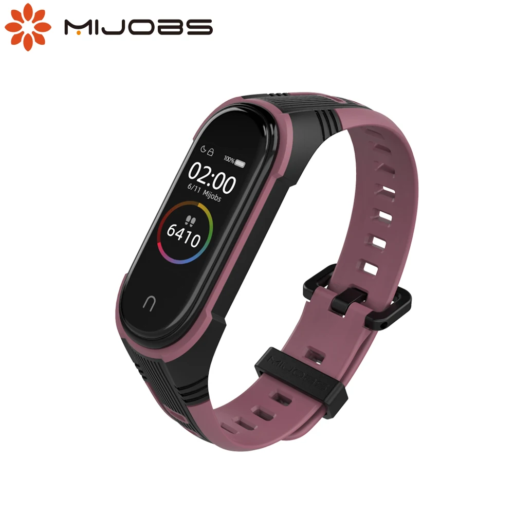 حزام ل شاومي Mi الفرقة 6 5 4 3 سوار ل Mi الفرقة 5 حزام معصمه Opaska سيليكون Pulseira Miband 4 3 Correas NFC العالمي