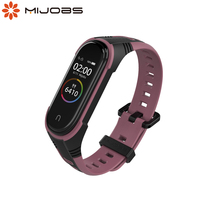 Strap for Xiaomi Mi Band 6 5 4 3 Bracelet for Mi Band 5 Strap Wristband Opaska Silicone Pulseira Miband 4 3 Correas NFC Global