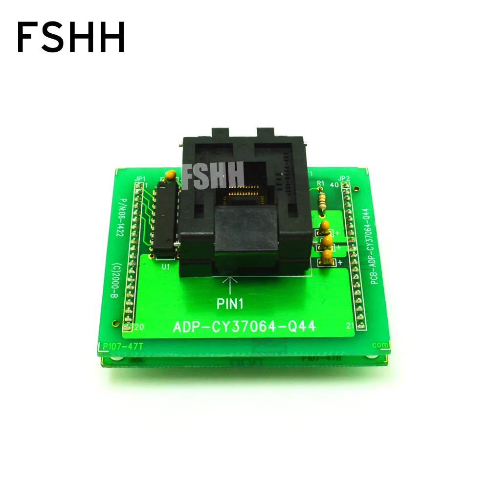 アダプター-11プログラマー,テストソケット,tqfp44からdip40,ADP-CY37064-Q44