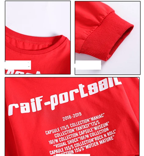 Hip-Hop-Style Oberteile, Crop-Tops für Teenager-Mädchen, Streetwear, cooles Baumwoll-T-Shirt, modische Kleidung für Teenager-Mädchen im Alter von 4-16 Jahren. – Detail 10