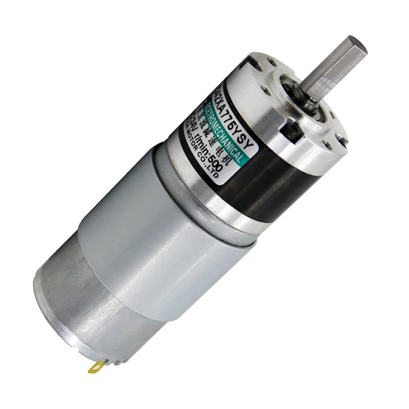 775 Planetary Gear DC Motor 35W High Torque 180KG Electric 12V 24V Speed Reduction 10 To 500rpm PWM Controller Reverse Forward