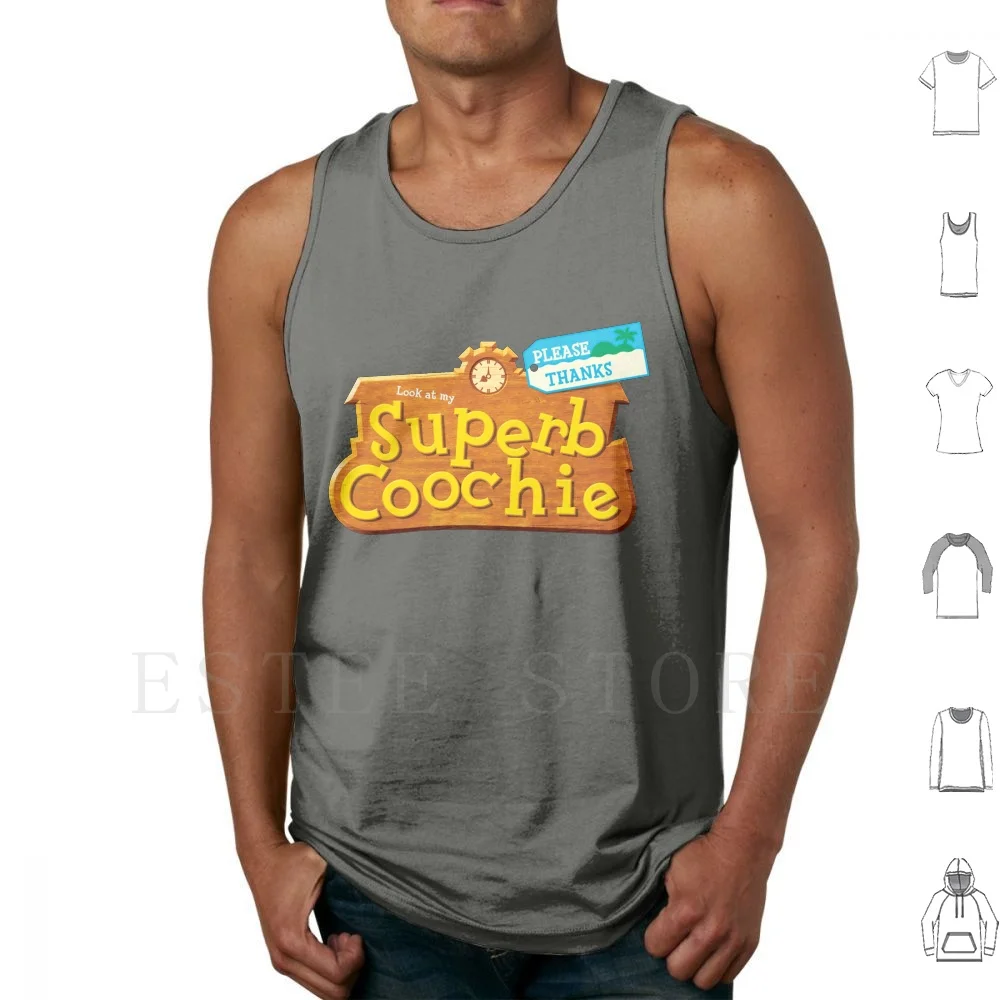 Superb Coochie Animal Tank Tops Vest Sbubby Acnh Animal Gaming Animal New Horizons Switch New Horizons New Leaf