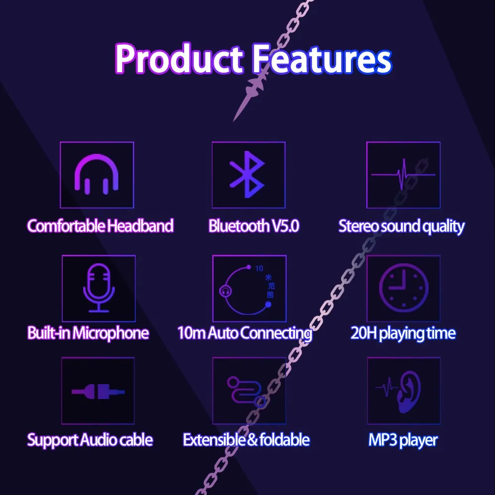 Hot Sell Anime Fate/Grand Order FGO Jeanne d\'Arc Wireless headset Bluetooth Headphones for Playing Games Sport Earphone Earbuds