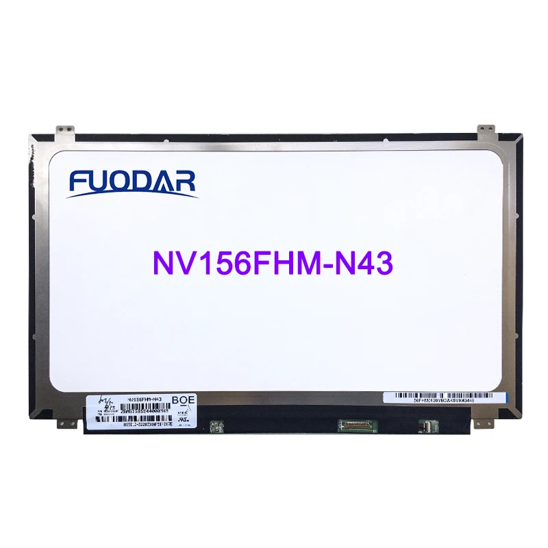 NV156FHM N43 LTN156HL01 LP156WF6-SPB1 B156HAN01.2 72% NTSC High Gamut IPS LCD Screen 1920*1080 EDP 30pin