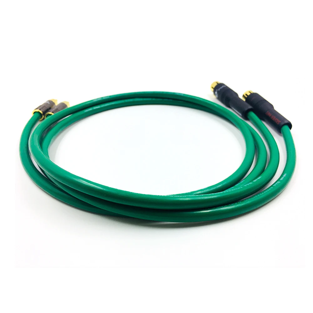 1 pair 2328 Hifi XLR Female to RCA Male Cable 5N OCC Hifi 2 Rca to 2 Xlr Cable
