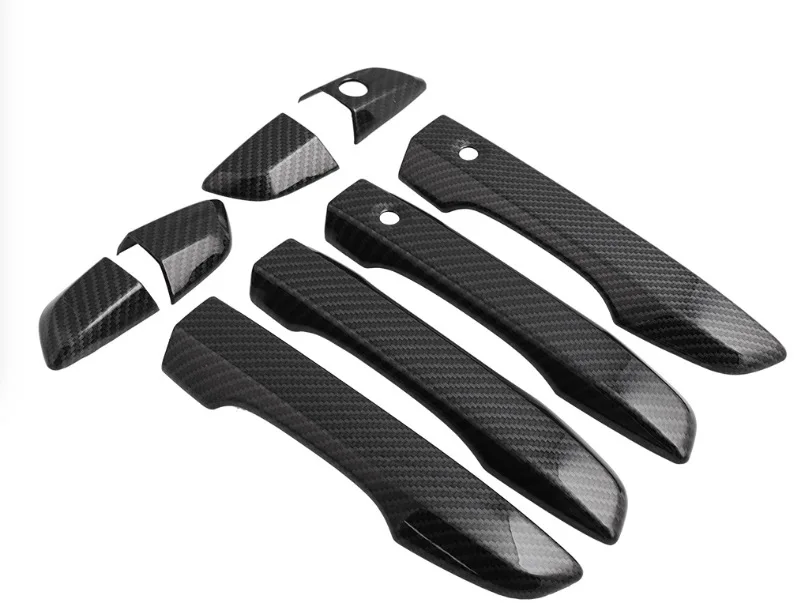 

For 10th Gen Civic ABS Carbon Fiber Style Door Handle Cover for 10th Gen Honda Civic 2017 2018 2019 2020 2021 With Smart Auto