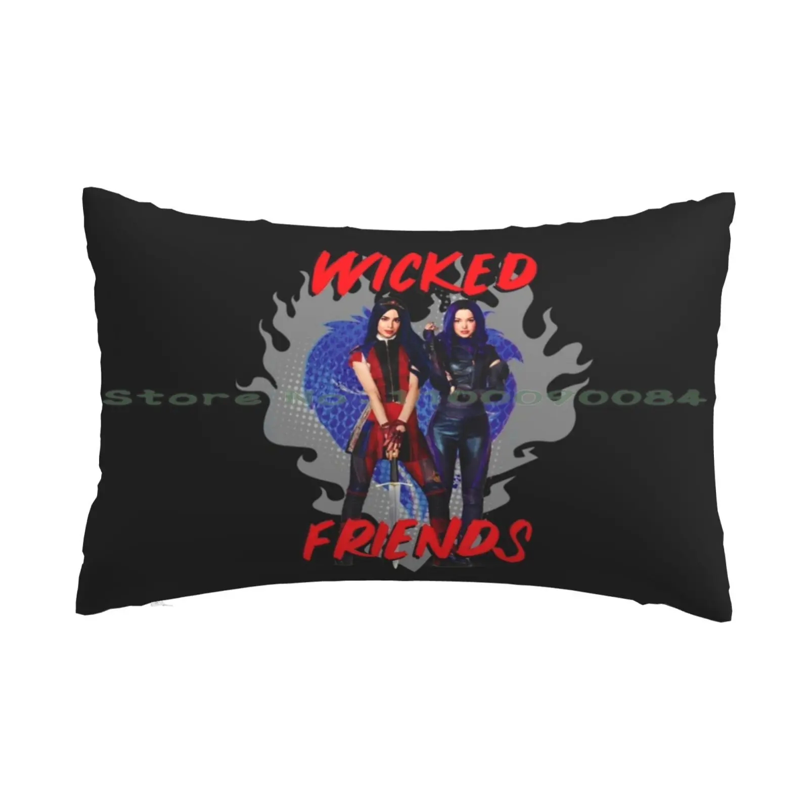 Descendants.3 : Wicked Friends Pillow Case 20x30 50*75 Sofa Bedroom Dove Cameron Mal Descendants 2 Cameron Boyce Sofia Carson