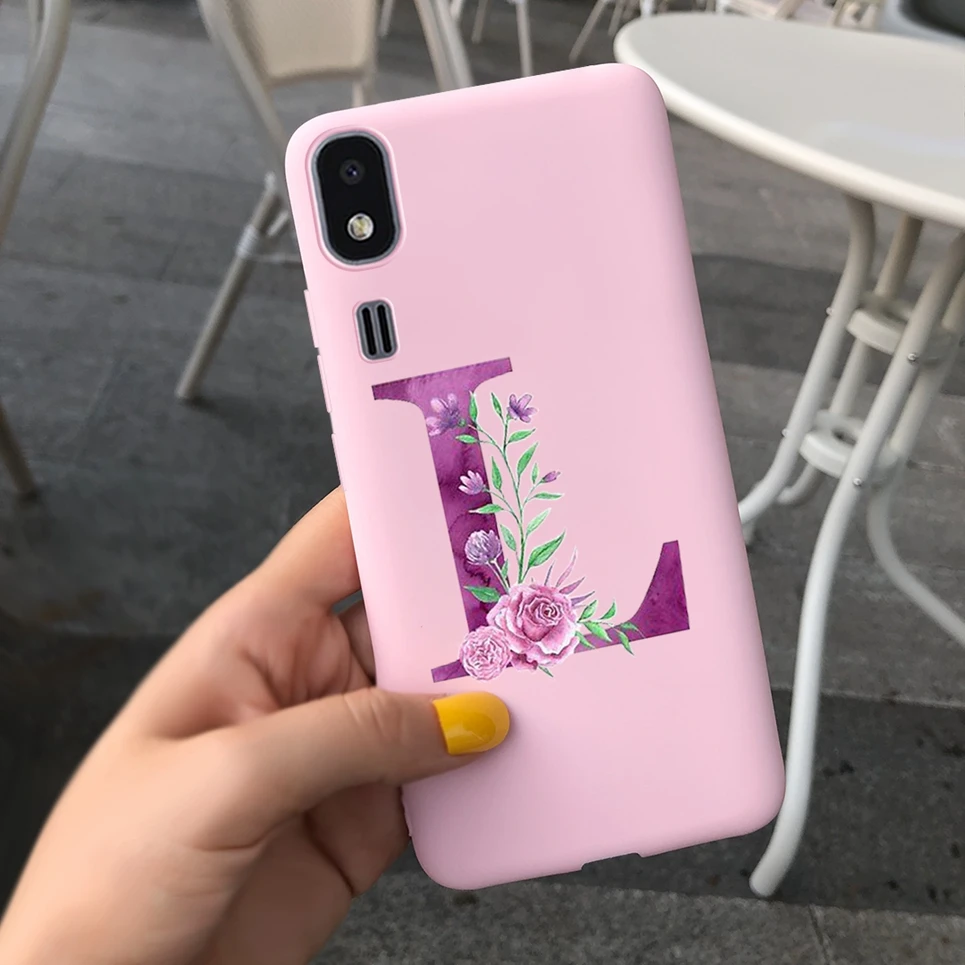 Silicon Case For Samsung Galaxy A02S SM-A025F Phone Cases Letter Back Cover For Samsung A 02 s A01 A2 Core Protective Funda Bag