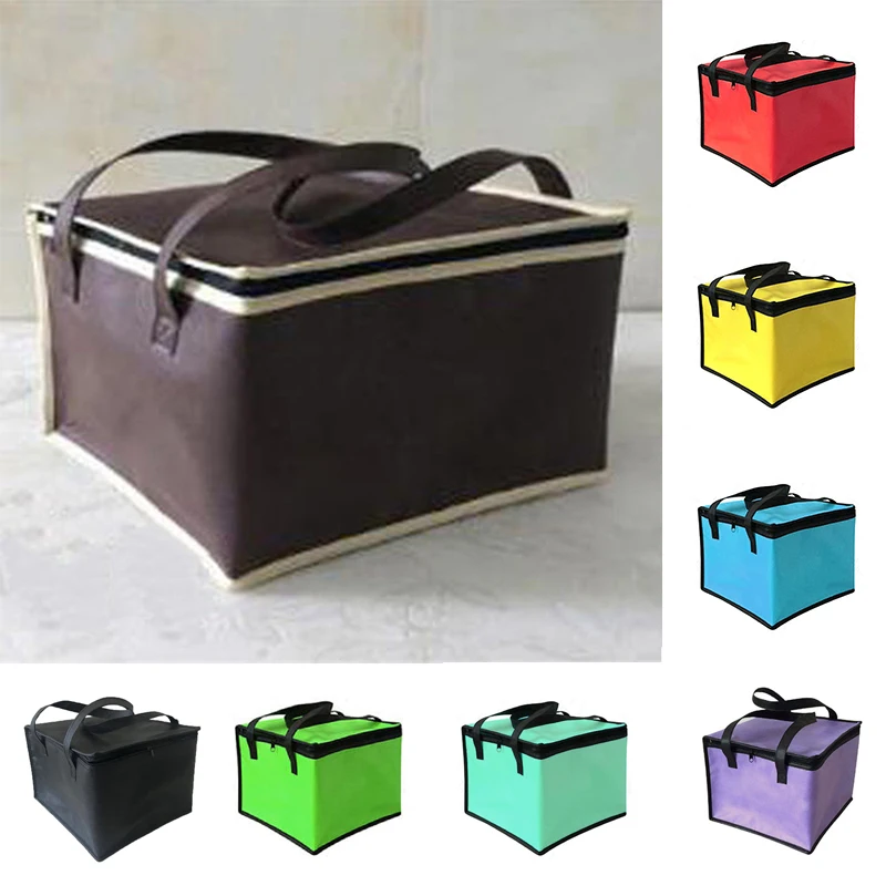 Insulated Thermal Cooler Bag Folding Picnic Ice Pack Food Thermal Bags Drink Carrier Tin Foil Insulated Bags Food Delivery Bag