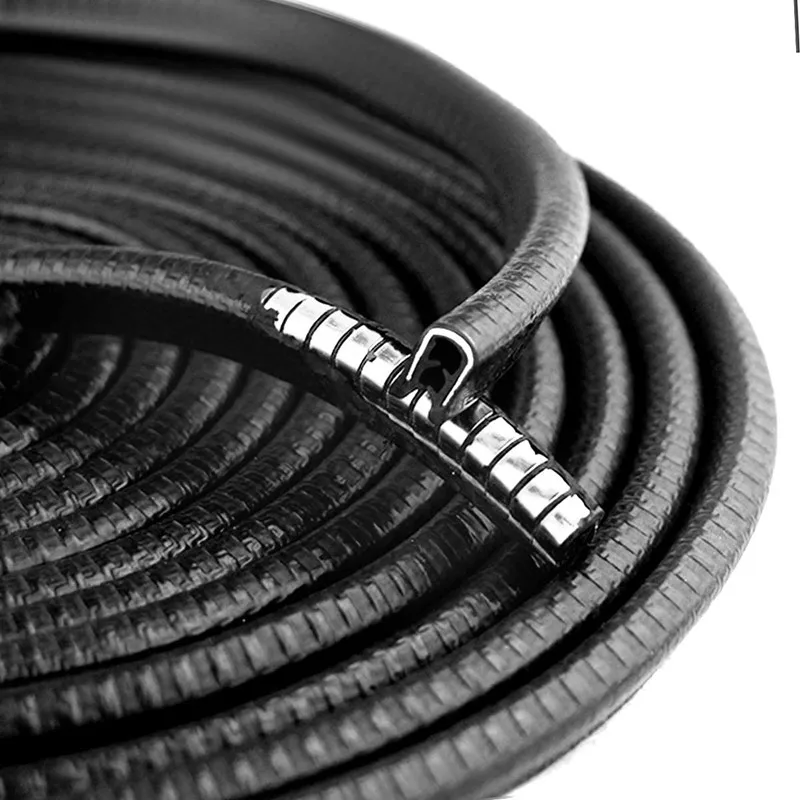 10M Car Protection Door Edge Clips Door Edge Guards U Shape Edge Trim Rubber Seal Protector Car Protection Door Edge Fit