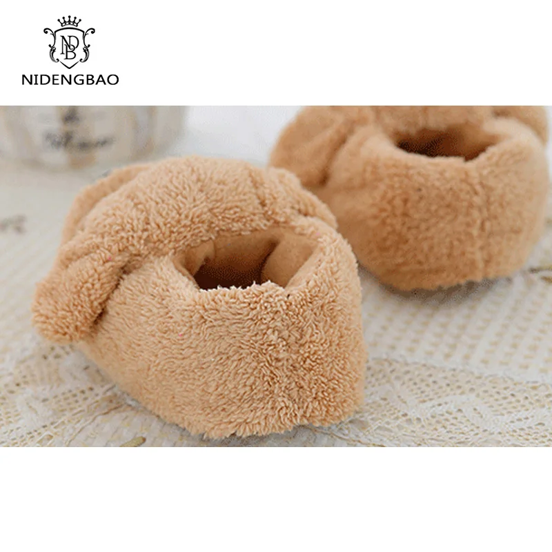 Funny Slippers Women Winter Dog Cartoon All-inclusive Thick Cotton Slippers Couples Cute Warm Home Plush Shoes Women Big Size