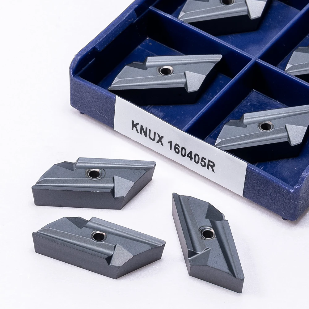 10 stücke KNUX160405R CNC Klinge Hartmetall Einfügen KNUX160405R NN LT10 Hohe Qualität Original Metalleinsatz Drehmaschine Werkzeug Schneiden Werkzeug