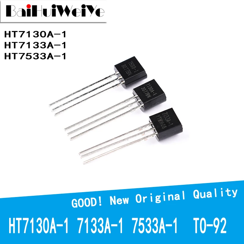 10PCS/LOT  HT7130A-1  HT7133A-1  HT7533A-1 HT7130A HT7133 HA7533 TO-92 TO92 Triode Transistor New Original Good Quality Chipset