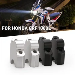 For Honda CRF1000L CRF 1000 L Africa Twin DCT 2016-2020 Motorcycle CNC Handlebar Riser Up Back Higher Extend Adapter Bracket Kit