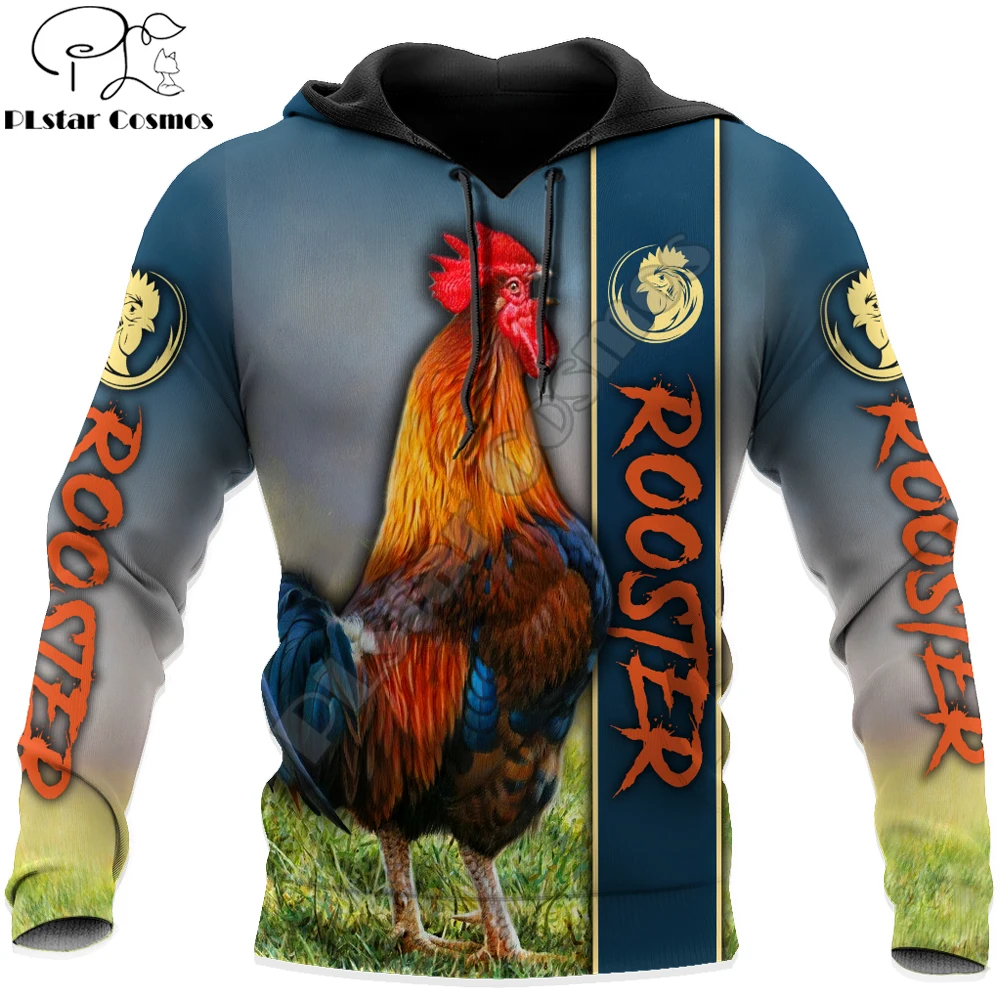 

Beautiful Rooster Hunting 3D All Over Printed Men Hoodie Unisex Deluxe Sweatshirt Zip Pullover Casual Jacket Tracksuit KJ357