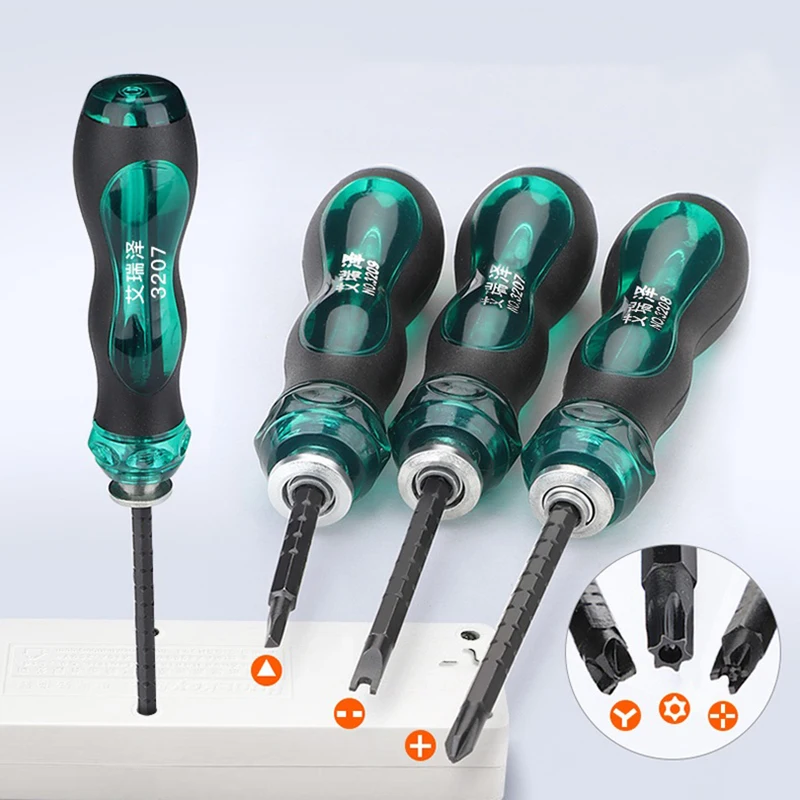 AIRAJ Special Type Magnetic Screwdriver Multi Function Screwdriver Set with Replaceable Screwdriver Rod